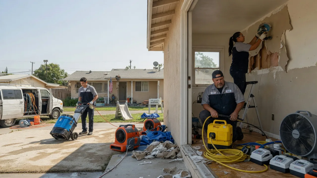Water Damage Restoration in Milford, CA near me